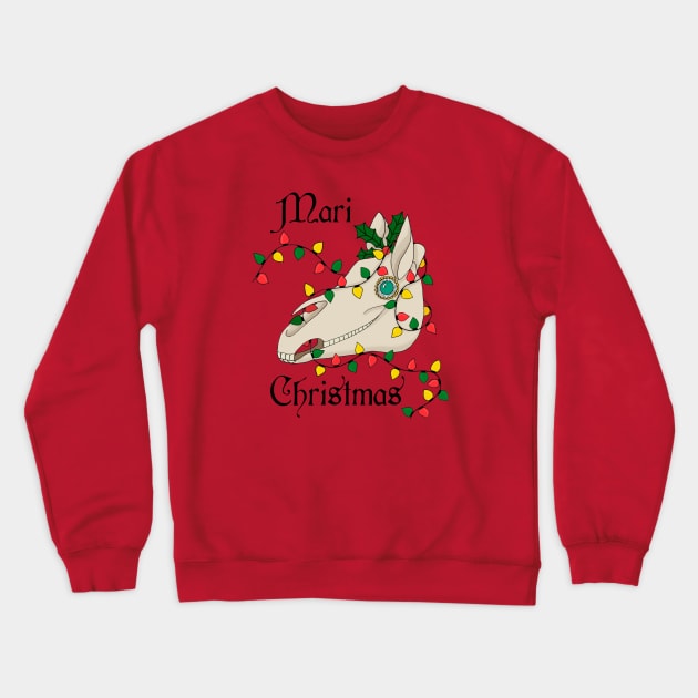 Mari Christmas Crewneck Sweatshirt by Jaq of All